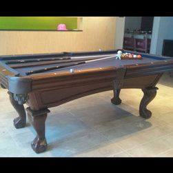 Upscale Brunswick Pool Table Install - Game Tables