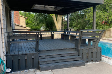 Deck - modern deck idea in Omaha