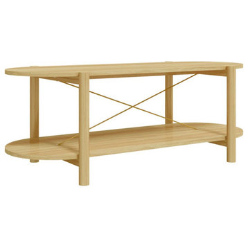 vidaXL Coffee Table Living Room End Table Accent Sofa Table Engineered Wood