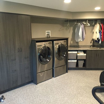 Featured Multi-Purpose Basement Room Remodel