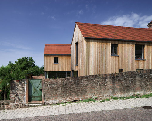 Haus mit Holzfassade - Ideen, Design & Bilder