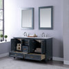 Isla Single Bathroom Vanity Set, Classic Blue, 60", With Mirror