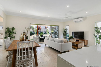 This is an example of a living room in Brisbane.