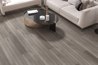 Example of a minimalist living room design in Toronto