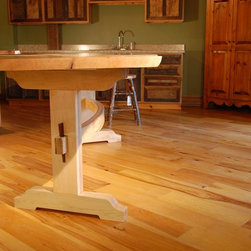 Live Edge Dining Tables with Trestle Base - Products