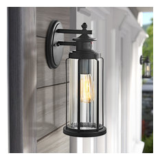 50 Most Popular Traditional Motion Sensor Outdoor Wall Lights And Sconces For 2021 Houzz