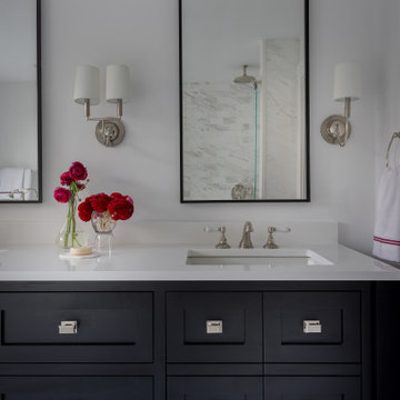 Enchanting Tudor Bathroom remodel