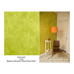Casart Coverings - Removable and Reusable Colorwash Casart - Wallpaper