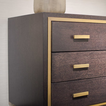 INEDITO. Model HAMPTONS METAL CHEST OF DRAWERS