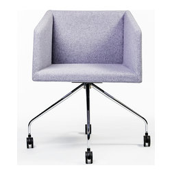 Box 4-Ways Swivel Armchair by B&T - Dining Chairs