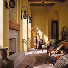 Outdoor fixtures for front door/porch