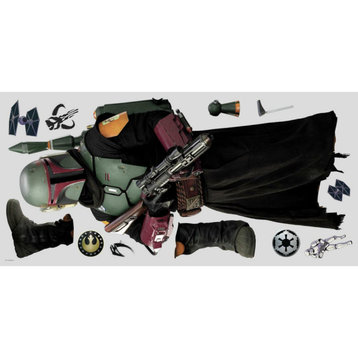Boba Fett Peel And Stick Giant Wall Decal