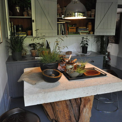 Inspiration for a contemporary home design remodel in San Francisco