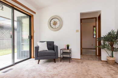 Inspiration for a timeless living room remodel in Vancouver