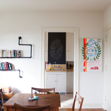 My Houzz: Bright and Airy Apartment Beats the Seattle Grey