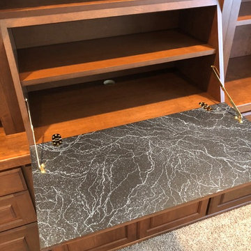 Home Office with slant front secretary desk
