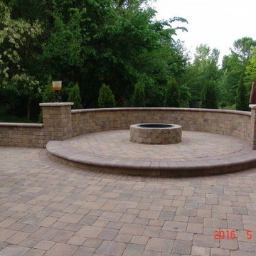 Paver Patio and Fire Pit