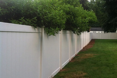 This is an example of a traditional landscaping in Boston.