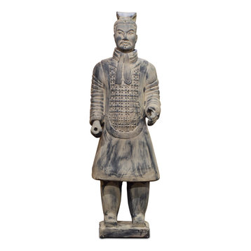 Standing Chinese Terracotta Soldier Statue