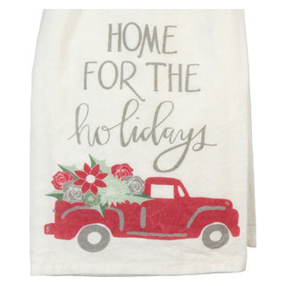 DII Asst Christmas Truck Dishtowels Set/3 - On Sale - Bed Bath