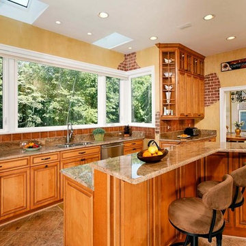 Custom Paint Job, Cabinets Bring Kitchen to Life