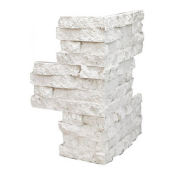 162-DEEP JERUSALEM STACKED CORNER 24"H X 8"W X 1&frac12;"D - Wall Panels