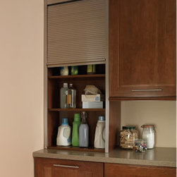 Wall Tambour Cabinet - Kitchen Cabinetry