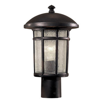 The Great Outdoors Cranston 15" Outdoor Post Light in Heritage