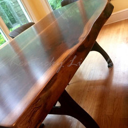 Live Edge Dining Table - Dining Tables
