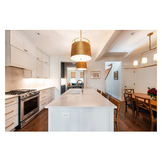 Reno and Addition in Capitol Hill - Contemporary - Kitchen - DC Metro ...