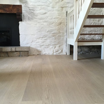 Remise a niveau et pose d'un parquet salon salle a manger