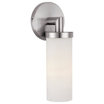 Access Lighting Aqueous Wall Sconce & Vanity 20441-BS/OPL, Brushed Steel