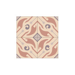 "Tudor" 8x8 Encaustic Cement Tiles - Wall And Floor Tile