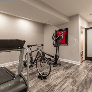 Amazing Basement Remodel, with Irresistible Wine Cellar in Ashburn VA
