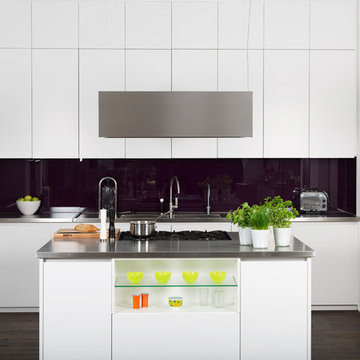 Moderne Vollholzküche