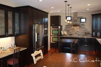 Inspiration for a contemporary kitchen remodel in Denver