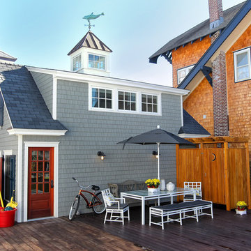 Eclectic Garage And Shed