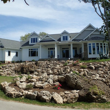 Rocky Lakeside Home