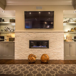Miller Basement - Indoor Fireplaces