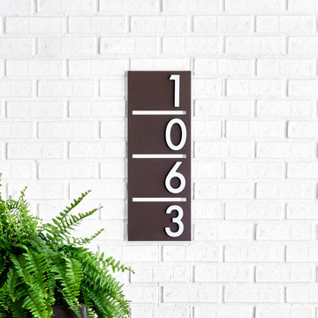 Wall Mounted Address Signs