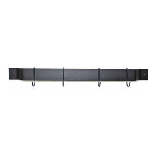 Range Kleen - Double Shelf Wall Mount Pot Rack (Black)