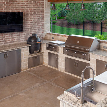 Outdoor Kitchen, Wichita, KS.