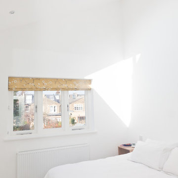 Loft Conversion, bright bedroom with a view of the stars