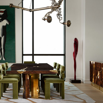 An Art Deco & Contemporary Penthouse - Project by Fiyyaz Pirani