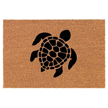 Coir Doormat Sea Turtle (24" x 16" Small)