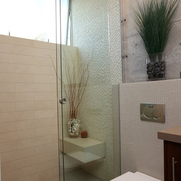 Manhattan Beach Ultra Modern Guest Bathroom Remodel