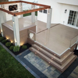 Voyage Decking in Khaya - Deck Tiles And Planks