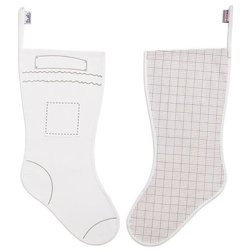 Contemporary Christmas Stockings And Holders by eatsleepdoodle