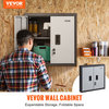 VEVOR Foldable Wall Cabinet Garage Cabinet Wall Mounted 26" Small Cabinet 240LBS