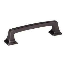 96mm Pull Mulholland Gunmetal BP53031GM - Cabinet And Drawer Handle Pulls